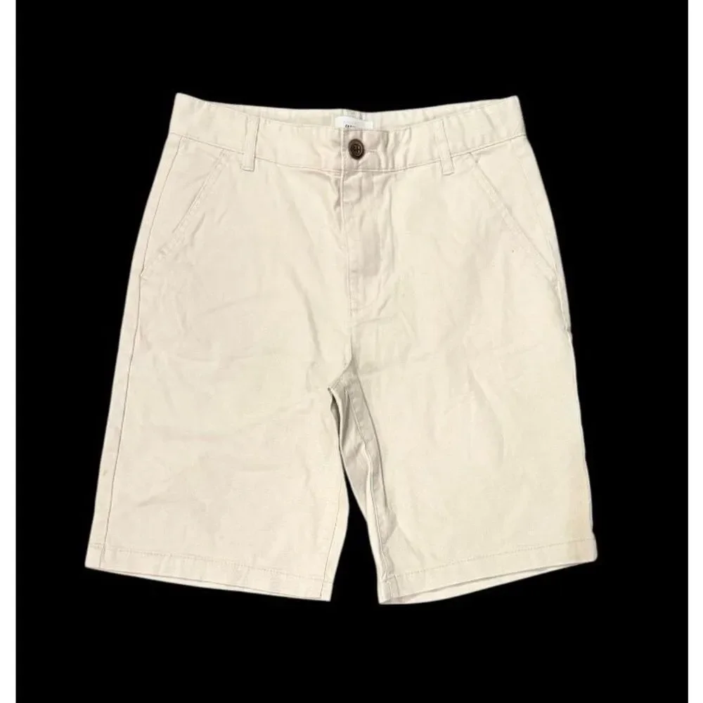 NWT Old Navy Girls Khaki Chino Shorts Dz. 14 School Uniform